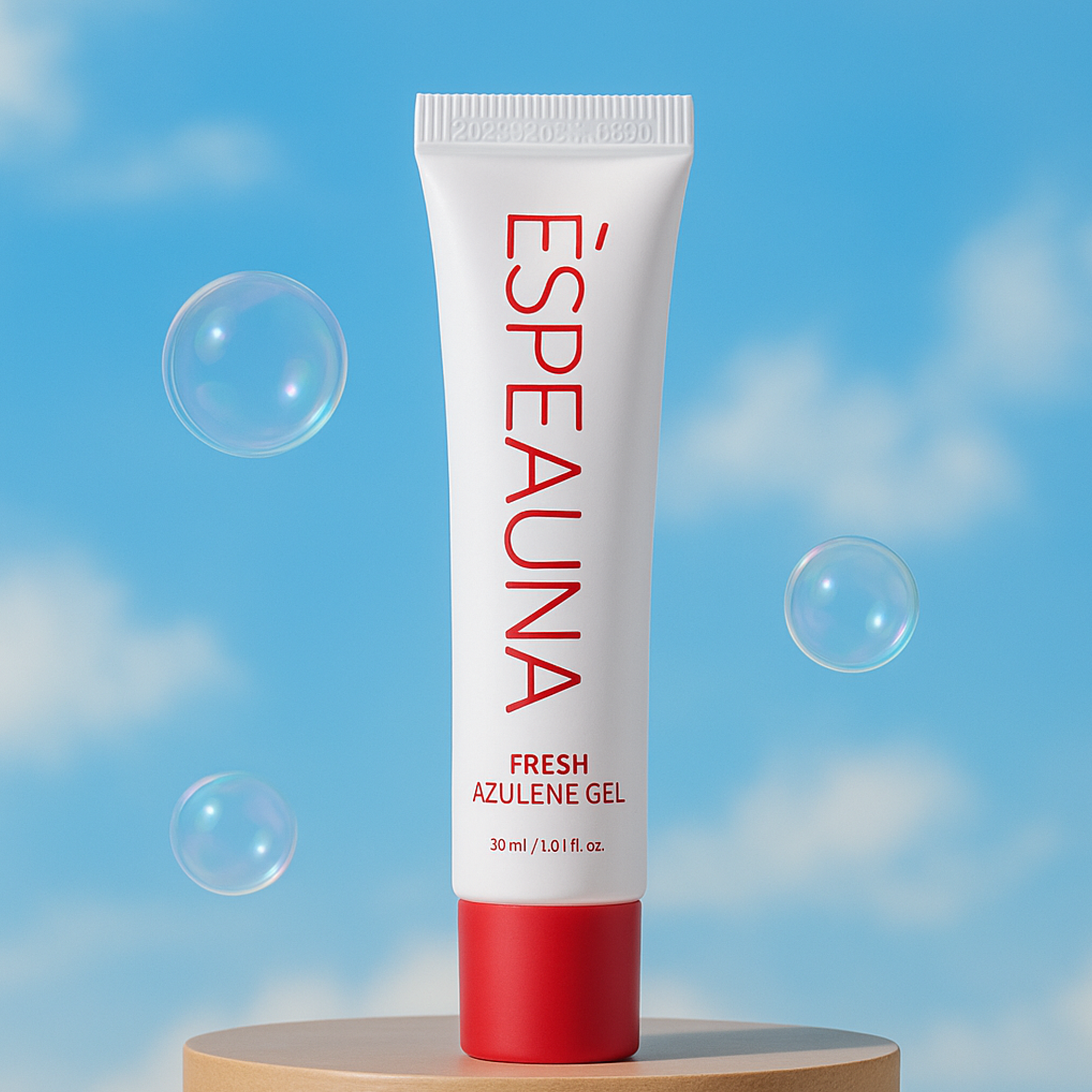 Gel Làm Dịu Da Espeauna Fresh Azulen Gel 30ml – Làm dịu nhanh, giảm kích ứng, phục hồi da sau mụn/nắng