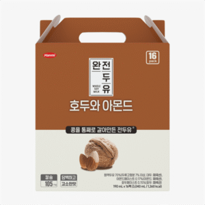 Sữa hạt canxi Hanmi óc chó và hạnh nhân nguyên chất